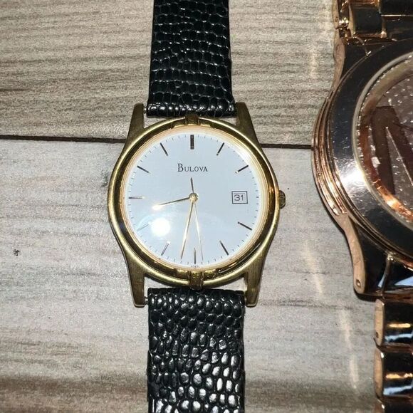 Bulova Michael Kors Betsey Johnson Watch Lot Untested Designer Classic Parts - Picture 2 of 6